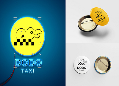 Amazing DODO TAXI logo design animation branding design icon illustration logo logodesign typography ux website