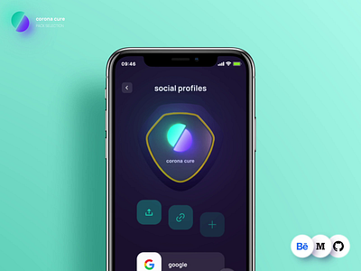 Social media | coronacure achievement animation case study corona covid dailyui dark dating facebook freelance freelancer health interaction location navigation product social media ui ux vaccine