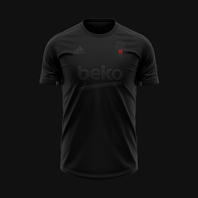 Besiktas Jersey Black besiktas branding design football jersey soccer uniform