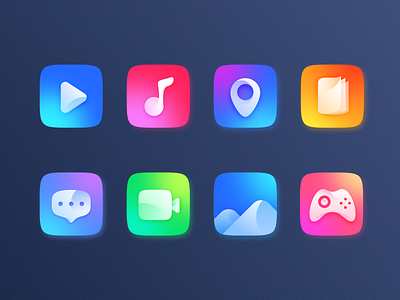 icon set color design icon set ui