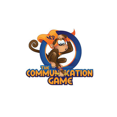 Communication Gaming animal banana cartoon communication confuse design emblem fruit funny game illustration insignia logo mascot monkey super hero superhero vector