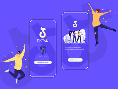 TikTok - Fresh Concept adobe illustrator adobe xd app branding creative design design design inspiration design of the day illustrator tiktok ui ux video app web