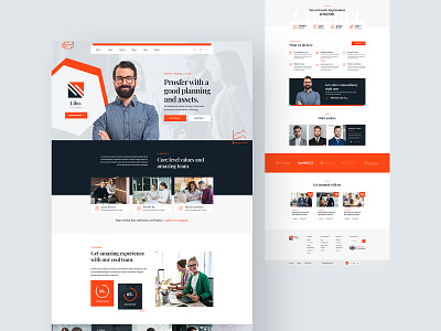 Libo Consultancy & Financial Service Website Design coach consultancy consultant consultant website consultants consulting finance finance app finance website footer header landing page landingpage libo minimal portfolio ui ui design ux website