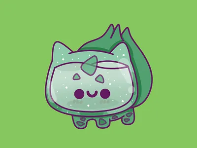 Cute cute design graphic illustration kid leaf minimal nature nintendo pastel plant