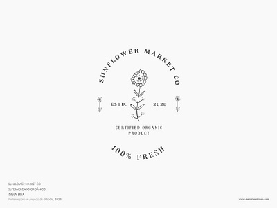 Sunflower Market CO // logofolio aveiro badge badge design badge logo badgedesign badges design elvas flower flower logo freelancer graphic designer logo market organic sunflower sunflowers supermarket vegan vegetarian