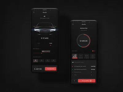 Car Payment Calculator for #dailyui #004 004 app branding daily 100 challenge daily ui dailyui design ui ux web website