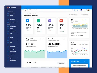 Bootstrap Dashboard Templates admin admin dashboard bootstrap bootstrap 4 dashboard design product ui ux website