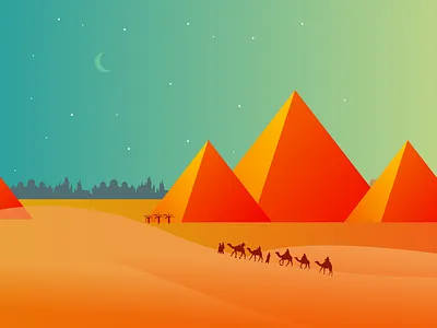 Egypt design illustration vector