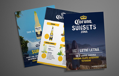 Gr. design - Flyers alcohol brand flyers graphic design