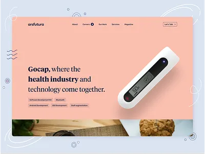 Health App Case Study android design healthcare ios sdk ui ux