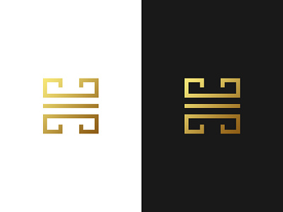 Ancient H Letter Logo - For Sale abstract brand clean financial app gennady savinov logo design geometric greek logo h letter logo h logo h symbol law logo logo design luxury majestic minimalistic minimalistic logo modern monogram symmetric