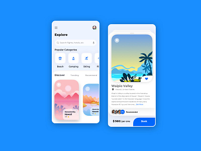 Traveler App app appdesign appdesigner branding excursion flat grid mark minimal travel travelapp traveling traveller trending trending designs ui ux vector web website