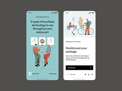 Introducing Ecommerce Illustrations 404 app application craftwork illustration landing svg vector walkthrough web website