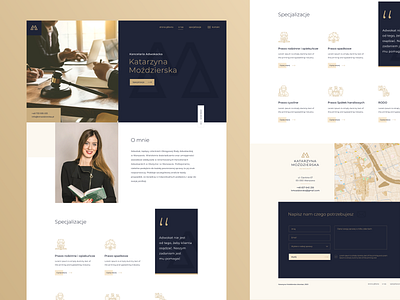 LAWYER WEBSITE colors design designer flat landing logo minimal typography ui web