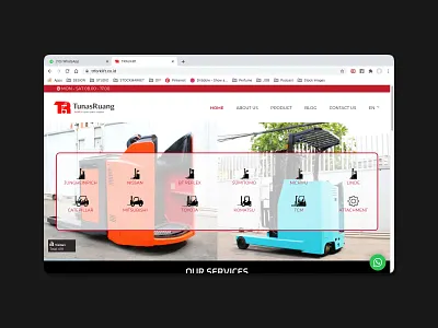 TRForklift Website Redesign art direction branding design graphic graphic design illustration logo ui ux website website design