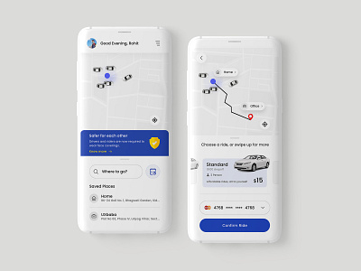 10 Days Design Challenge, Day 7- Car Booking App Design 10ddc adobe photoshop app design car booking app daily ui design designinpiration dribble uber ui design uiux user interface design