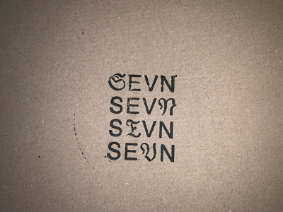 SEVN_STAMP brand design brand identity branding clothing design fashion logo logodesign logotype store type typeface typography