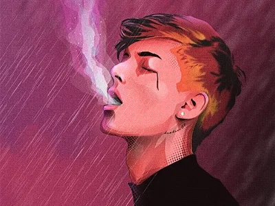 Bliss smoke smoker smoking