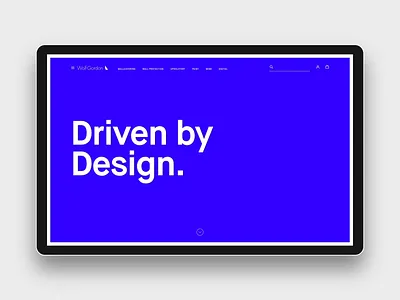 Wolf Gordon About Intro agency blue branding interaction interaction design interiordesign landing page ui ux web wolf