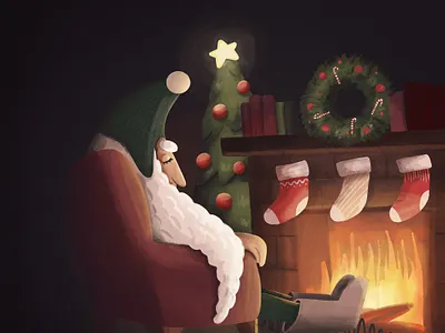 Cold time book draft feel illustration procreate