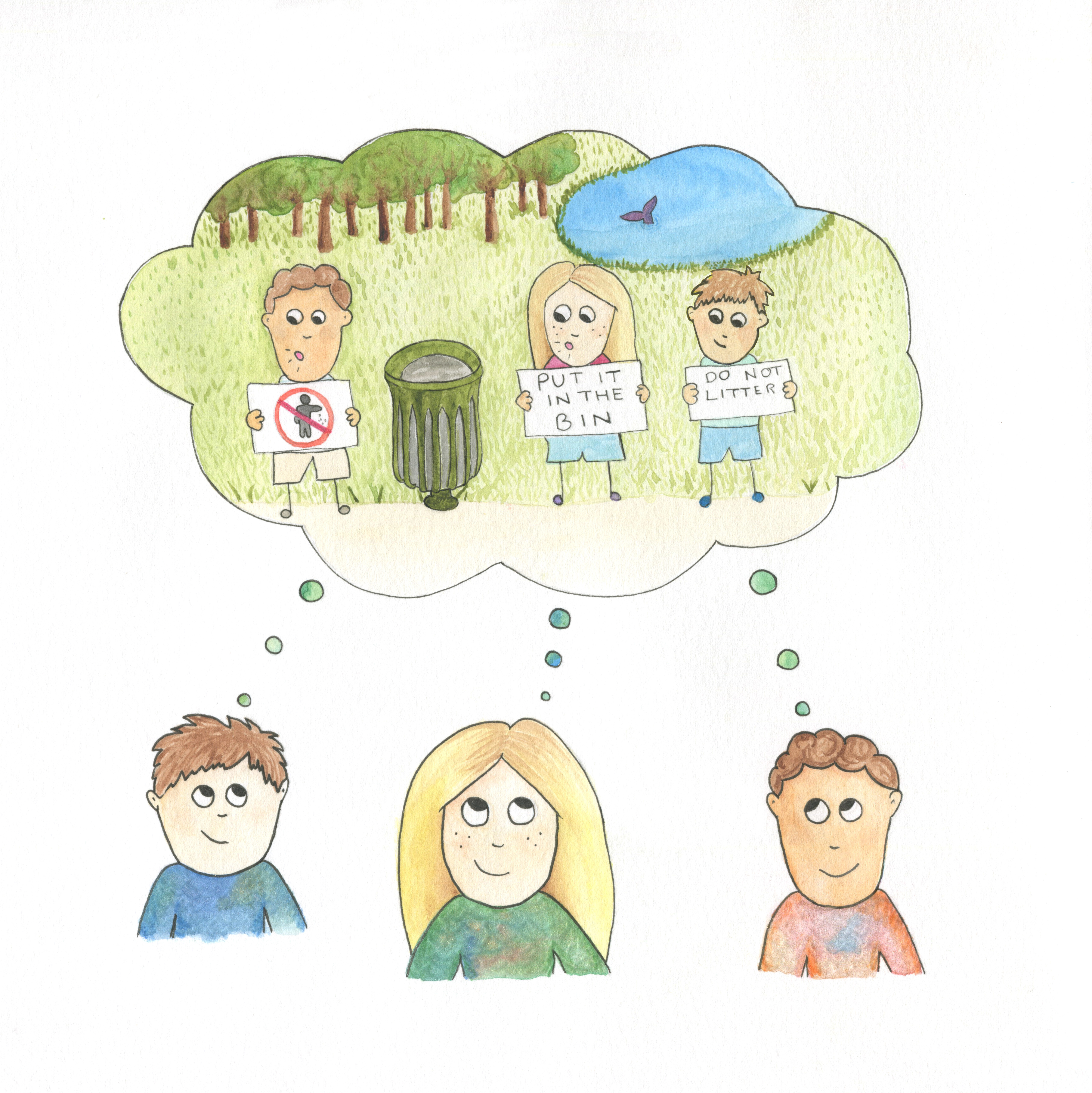 Example of Thought Bubble
