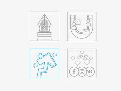 development icons 2 arrows design icons like magnet plus seo ui