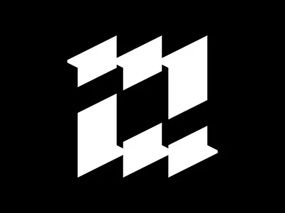 M letter logo logo design m markus stamp