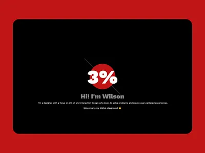 Intro Animation Concept 🤡 animation countdown intro portfolio principle website