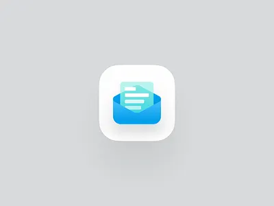 Email Icon 3d design email icon illustration modern simple website
