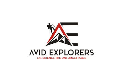 Avid Explorer – Trekking Company Logo Design startupbranding