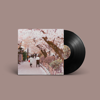 Afternoon Coffee Single Out Now! abstract album album artwork album cover ambient downtempo hip hop illustration lofi lofi hip hop music painting vinyl vinyl record