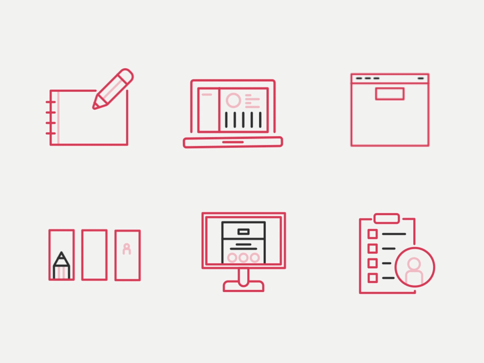 Animated Icons animated gif animated gifs gif progress uiux ux uxprocess