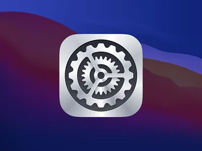 Icon Set - Settings figma icon ios macos ui