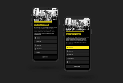 Daily ui 032 - Crowdfunding campaign 032 black lives matter blm crowdfunding campaign dailyui