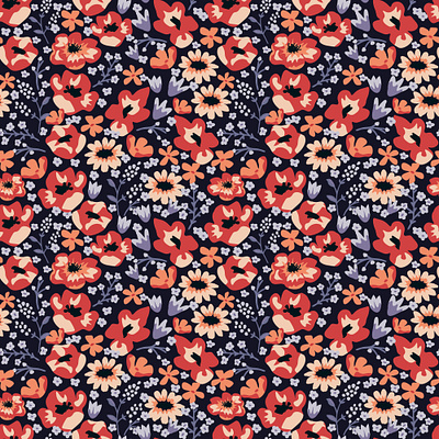 Floral pattern decorative design floral flower nature pattern seamless seamless pattern surface design texture