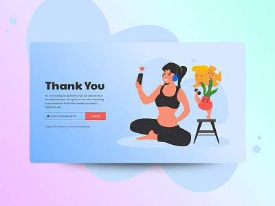 Thank You Page - Bapple (Meme Edition) concept design desktop fun illustration page you