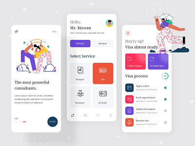 Consultancy Mobile App UI android app design app concept consultancy dailyui design ecommerce illustration interaction interaction design interface ios app design minimal typography ui ui ux ui deisgn ui design user experience user interface ux