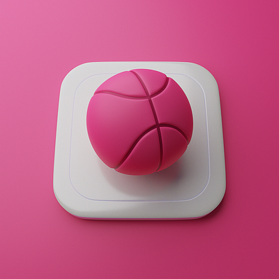 Dribbble | Big Sur App Icon 3d app icon app icons big sur blender dribbble graphic invite logo neumorphism skeumorphism