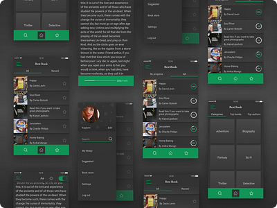 Mobile Reader App app app design design dribbble mobile app design reader reader app ui ux