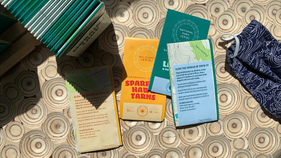 Covid Packaging - 2 in 1 brand canadian rockies covid covid safety covid19 creative direction design hike hiking identity illustration maps maps matter myth national park series safety thewayfindercompany trailhead typography wildland series