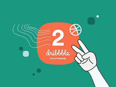 Invite Giveaway branding daily ui dailyui debut design dribbble giveaway dribbble invitation dribbble invite icon illustration invite invite giveaway qatar typography ui design vector