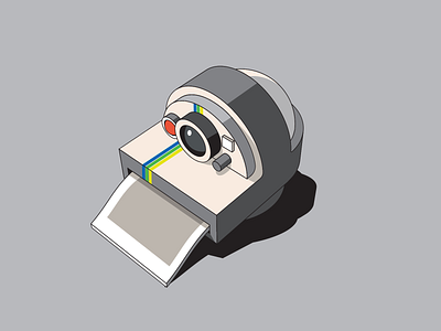 Palaroid. app bender cartoon design icon illustration logo palaroid. toy vector web