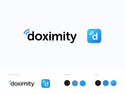 Logo Redesign | Doximity appicon brand design brand identity branding branding concept colors colorswatch design doctorapp icon logo logo ideas logo mark logo refresh logodesign logos new logo new logo design refresh startup
