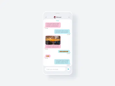 Chat Screen design