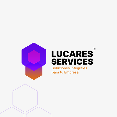 Lucares Services adobe branding design gradient gradient logo illustration illustrator logo vector