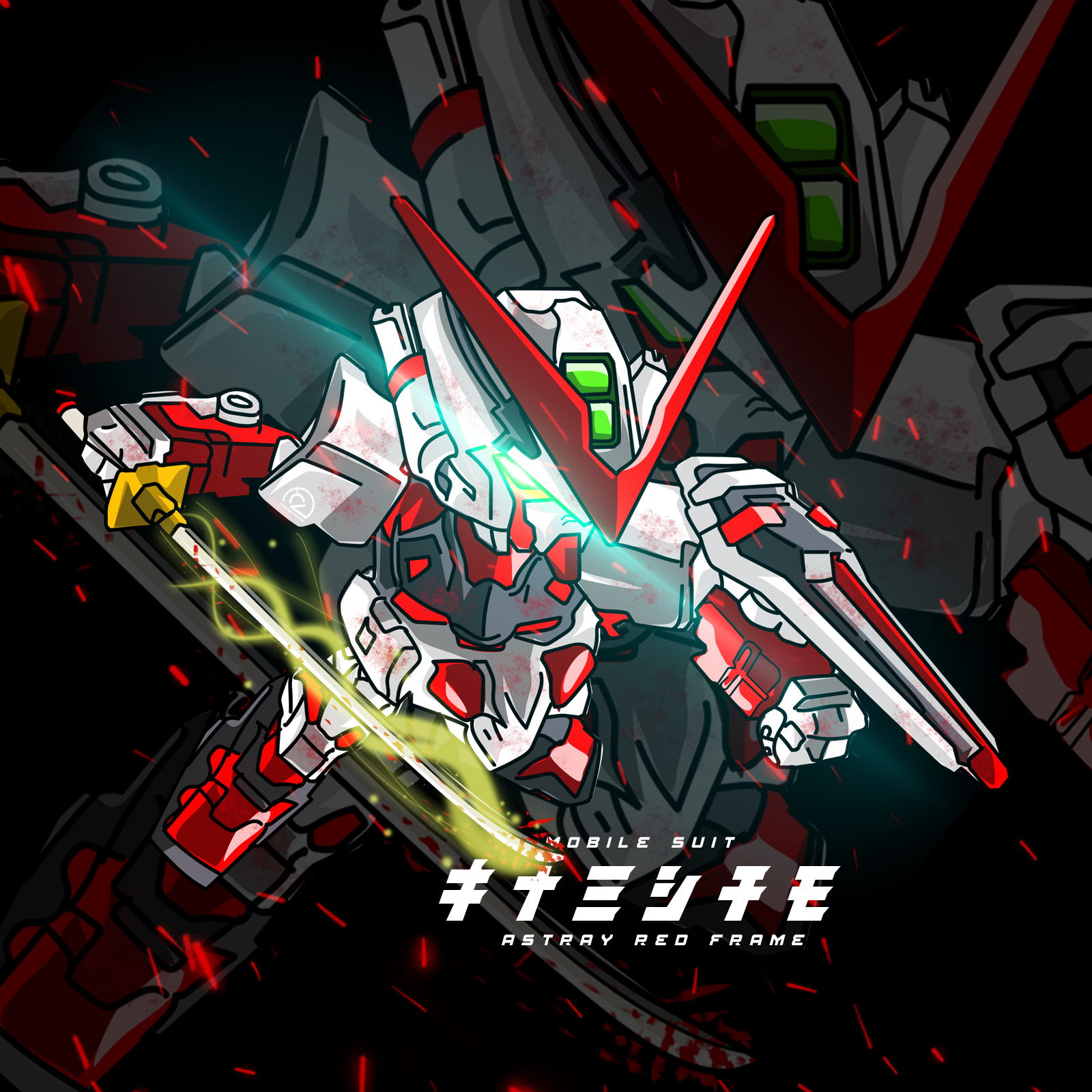 Gundam Astray Red Frame SD by Arychie Surya on Dribbble