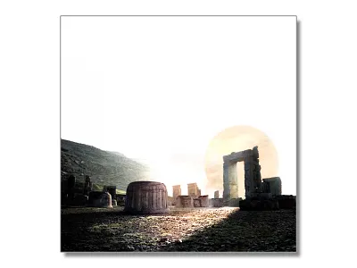 Sun’s Ancestry architecture design illustration iran legend myth persepolis persian ramin barzegar takht jamshid تخت جمشید پرسپولیس