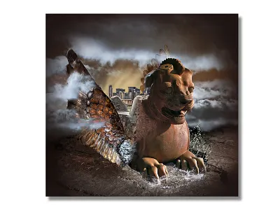 Shire Sangi architecture design iran legend mythical creature persepolis phonix ramin barzegar ایران تخت جمشید سیمرغ شیر سنگی پرسپولیس