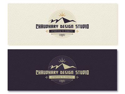 Chaudhary Deisgn Studio Vintage Logo Redesign branding logo vintage design vintage font vintage logo