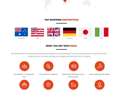 Shopping Website design flat layout mockup typography ui web website